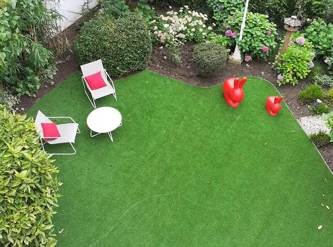 Hideaway Work & Relax, Homeoffice, W-lan, Privater Dream Garten Appartement Neuss